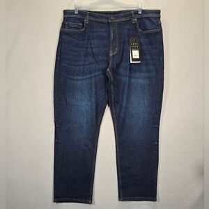 The Perfect Jean Nyc Athletic Fit Mariner- DkBlue Mens Jeans Sz 42x30 High Rise